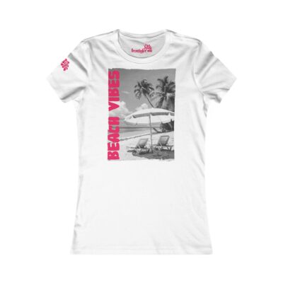 BEACH VIBES Pink 25, mit BeachBild Women