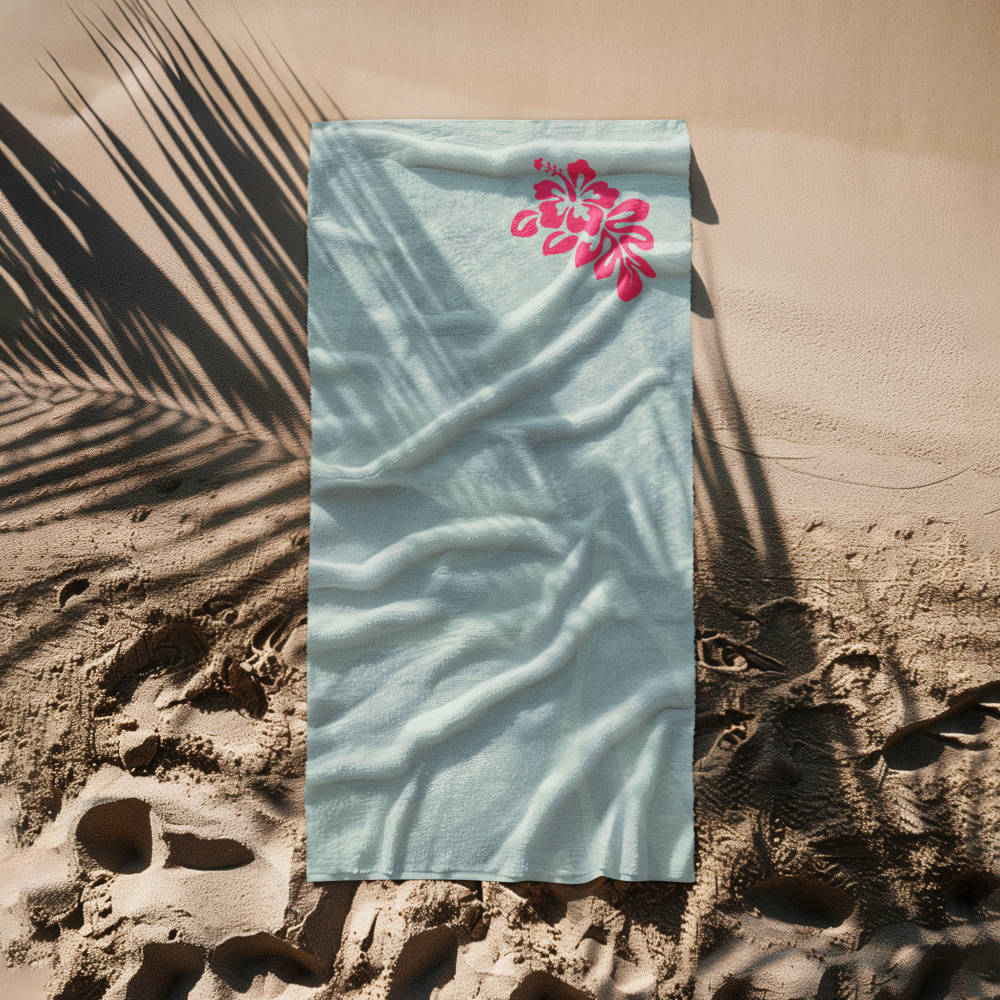 Hochwertigen Beach Strandtuch Pink 25 – Bild 3