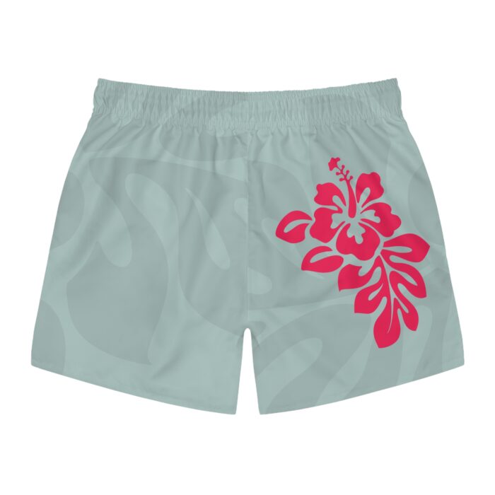 BADESHORT im Hawaii-Design PETROL / PINK 25 – Bild 3