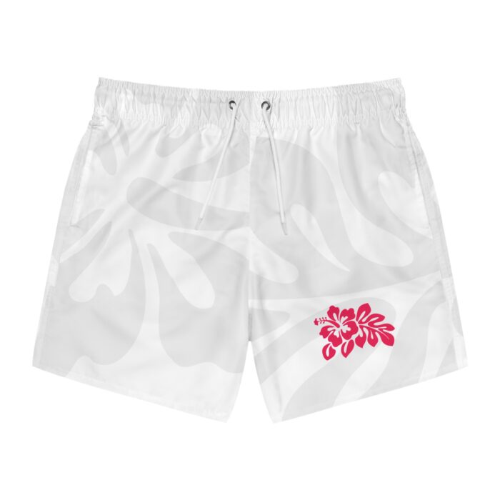 BADESHORT im Hawaii-Design WITHE / PINK 25 – Bild 2