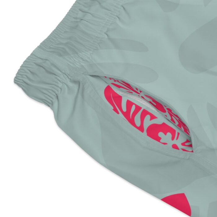 BADESHORT im Hawaii-Design PETROL / PINK 25 – Bild 6