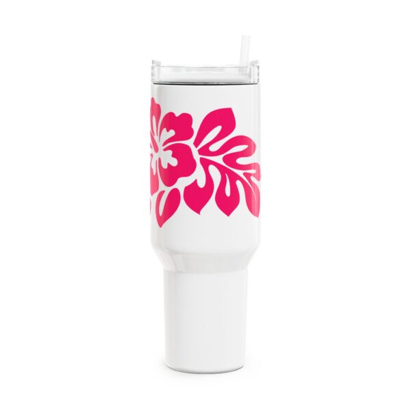 OCEAN SOUL Pink mit Hawaii Pua, Trinkbecher