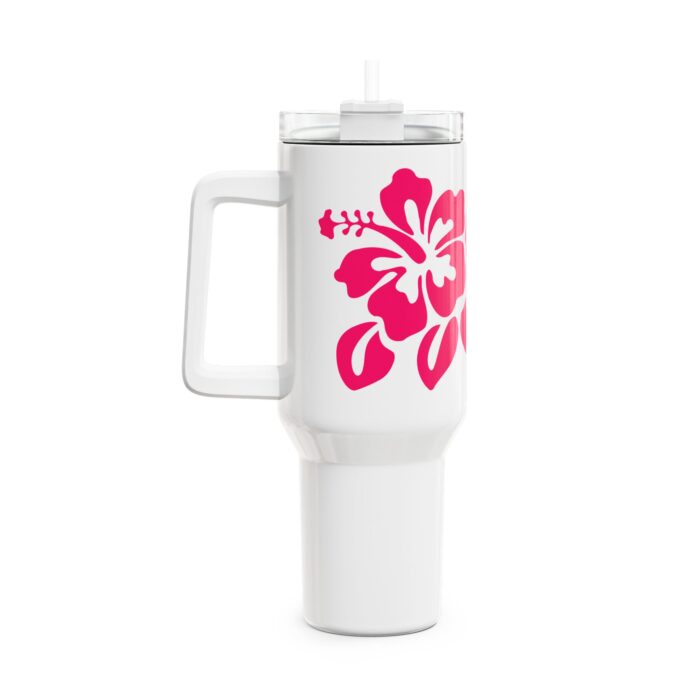 OCEAN SOUL Pink mit Hawaii Pua, Trinkbecher – Bild 2